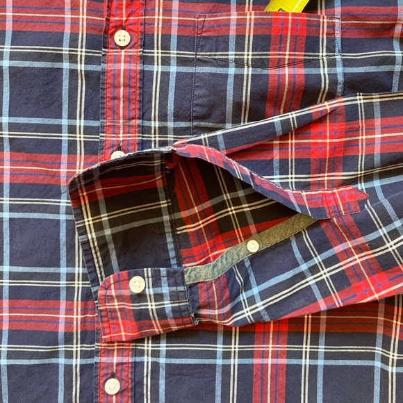 LIKE NEW Vintage Style J. Crew Panel Longsleeve Button-Down Shirt - Picture 8 of 12